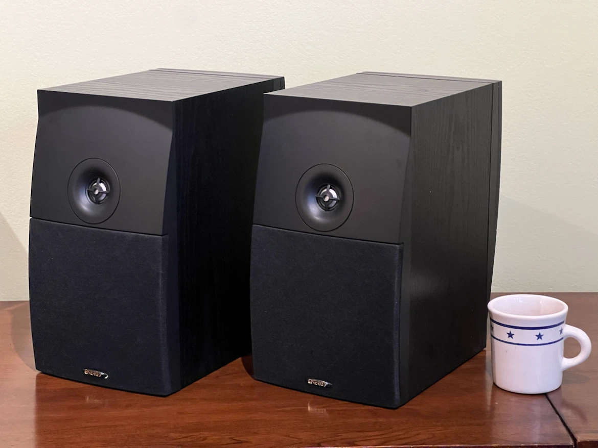 HiFi Stereo Bookshelf Speakers (Energy e:XL-15B)