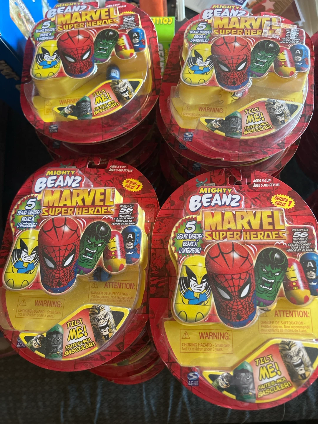 Mighty Beanz Marvel Super Heroes Series 1&2
