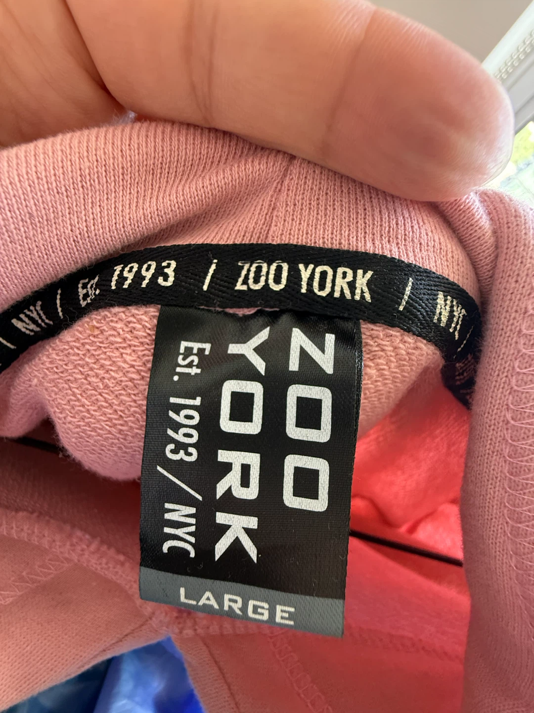 Zoo York Pink Cropped Hoodie - photo 2