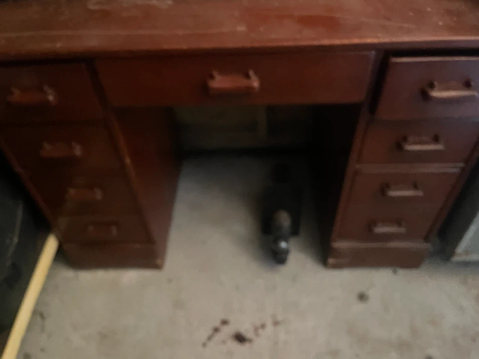 Vintage Wooden Desk