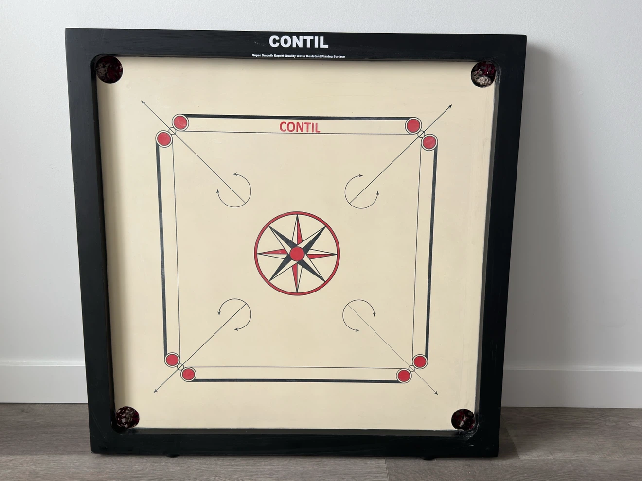 Contil Carrom Board Set – Full Size with Coins & Striker - photo 2