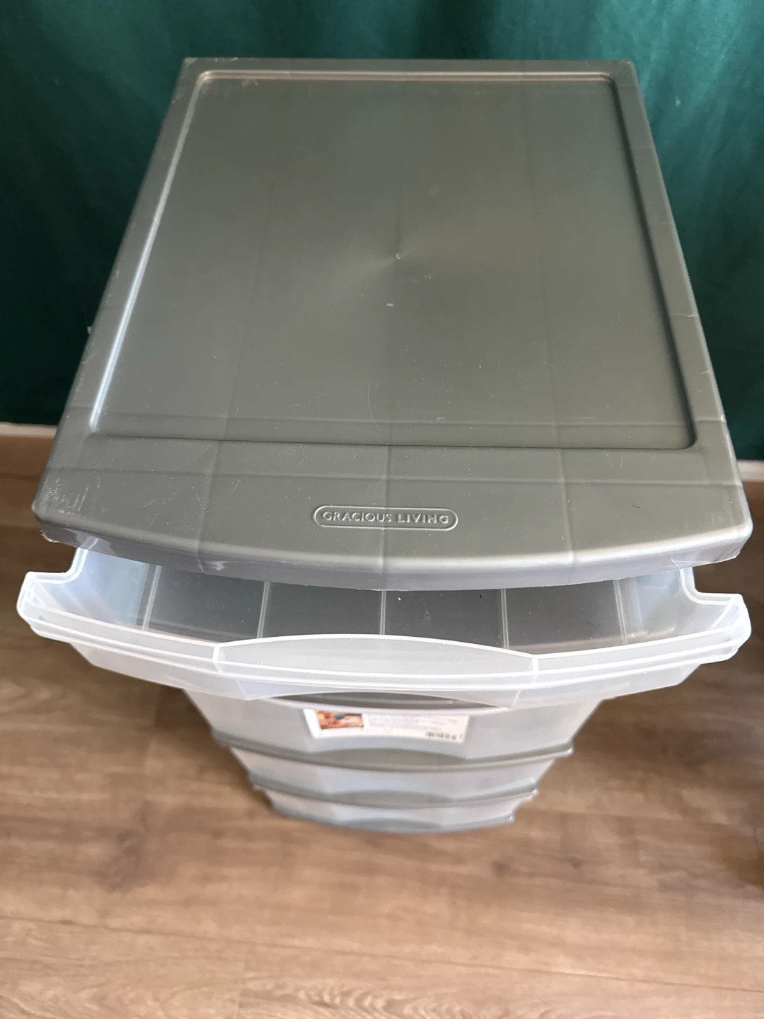 5-Drawer Plastic Shelving Unit - photo 2