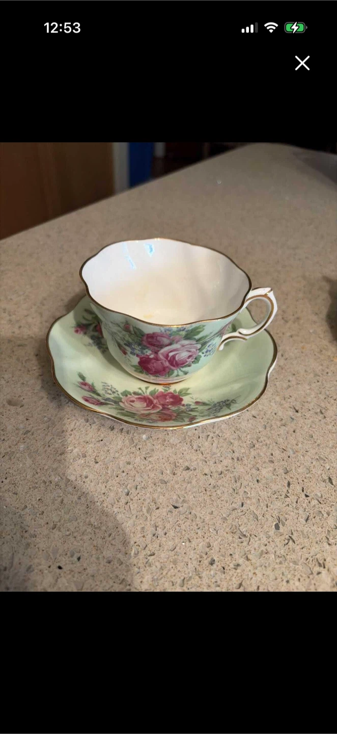 Vintage Teacup and Saucer Set
