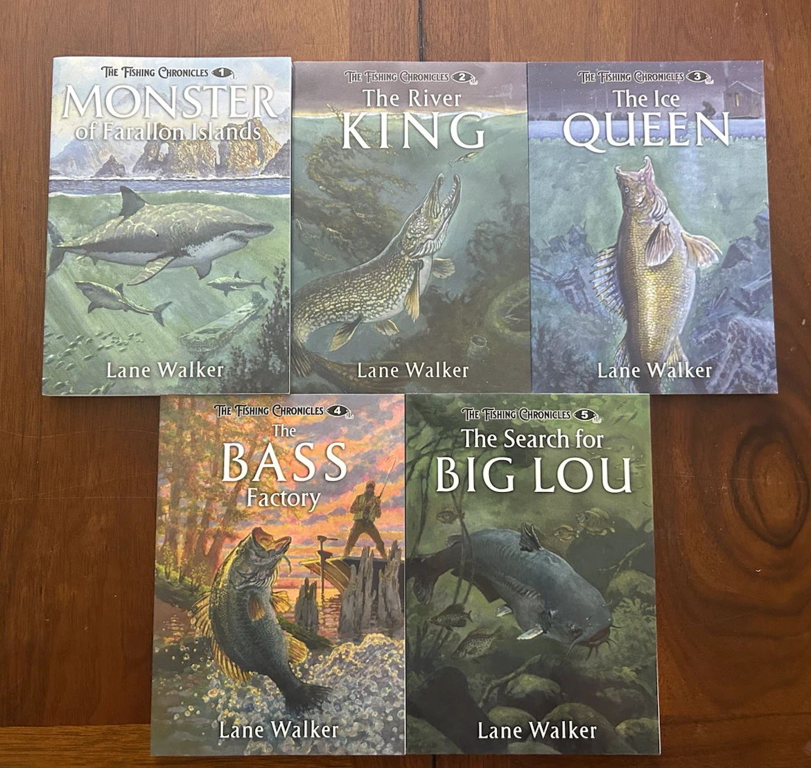 The Fishing Chronicles Book Set by Lane Walker