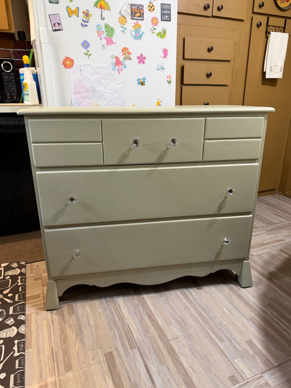 Dresser Vintage Freshly painted Free NYC same day delivery