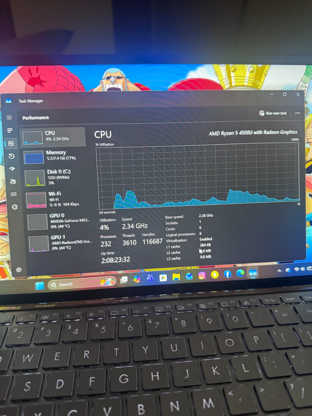 ASUS Laptop with AMD Ryzen 5 and NVIDIA Graphics - photo 3