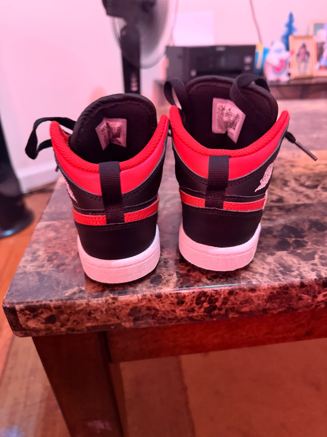 Nike Air Jordan 1 Mid Little Kids Shoes - photo 3