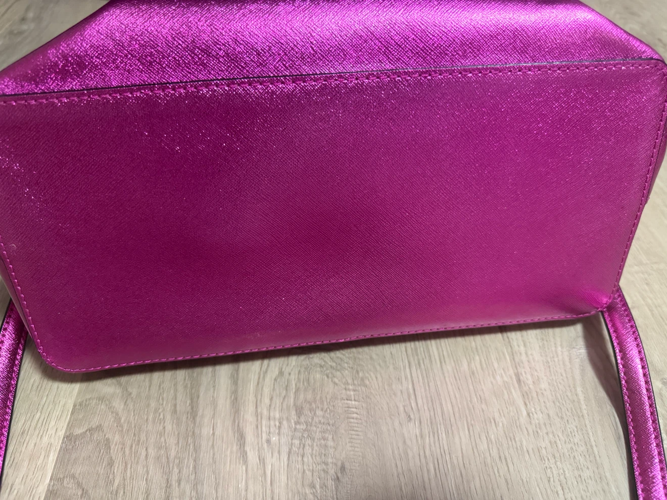 Kate Spade Pink Metallic Tote Bag - photo 3