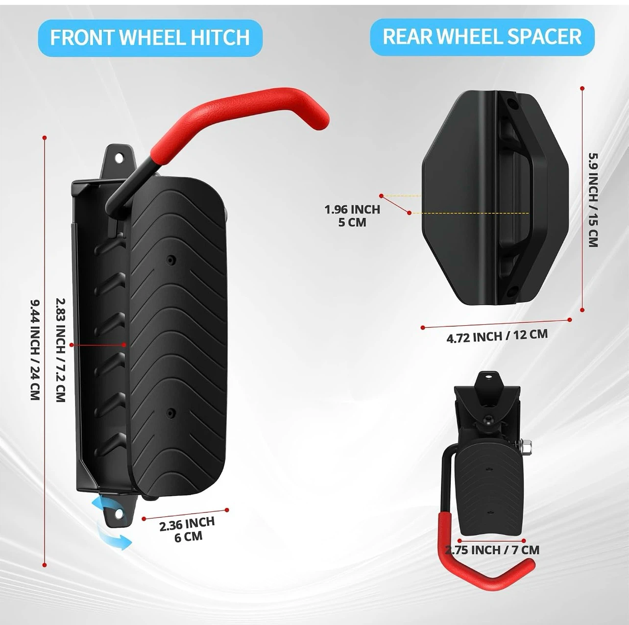 Adjustable Wall Mount Bike Hook Hanger - photo 3