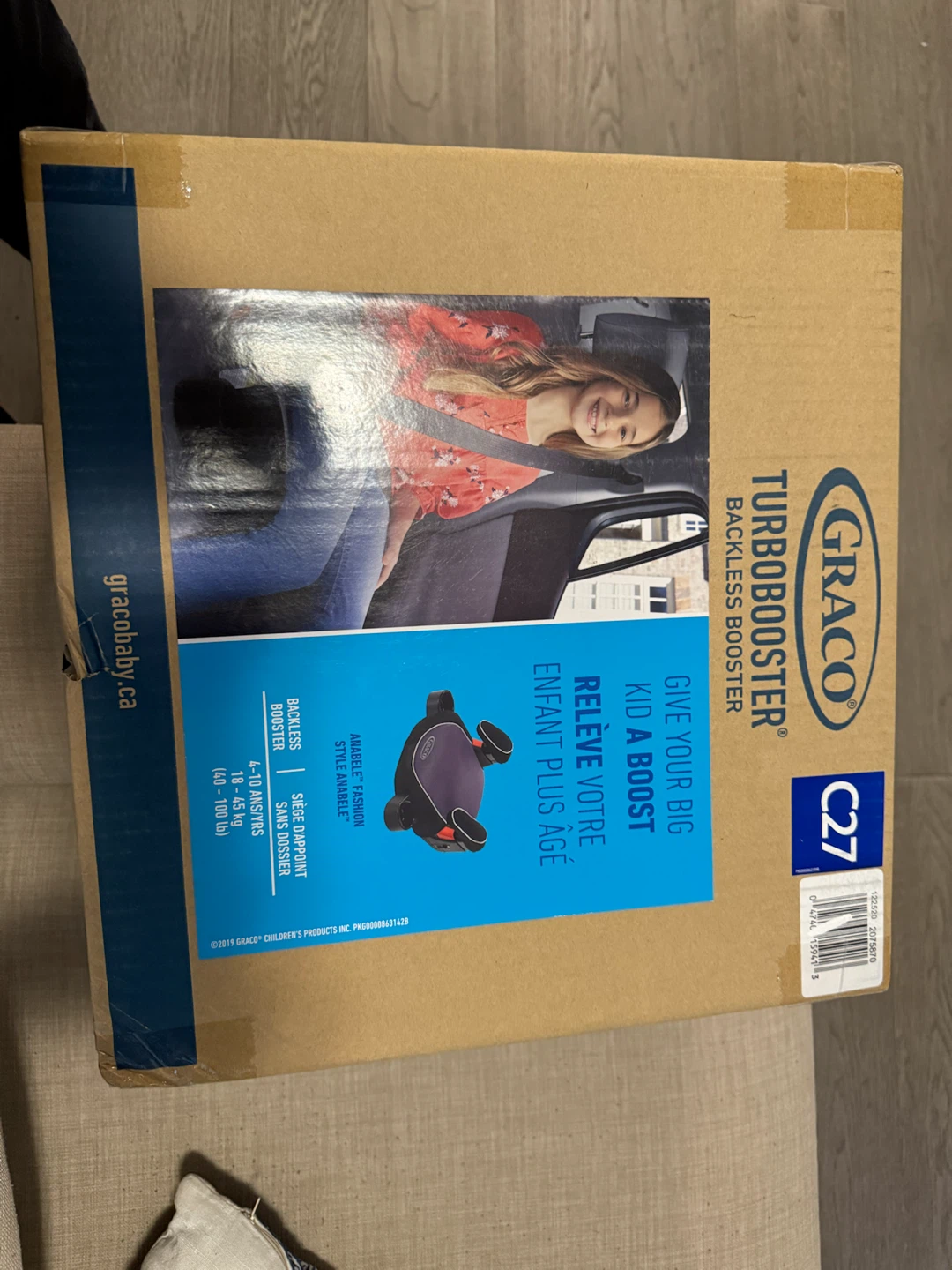 Graco Turbobooster Backless Booster Seat