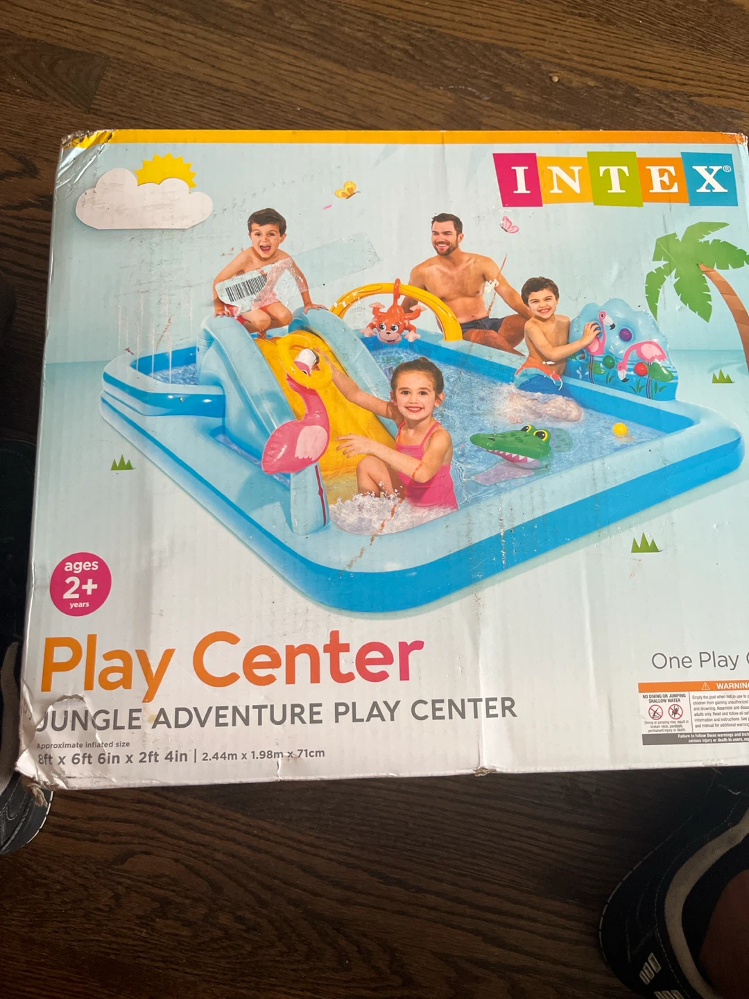 Intex Jungle Adventure Play Center Inflatable Pool