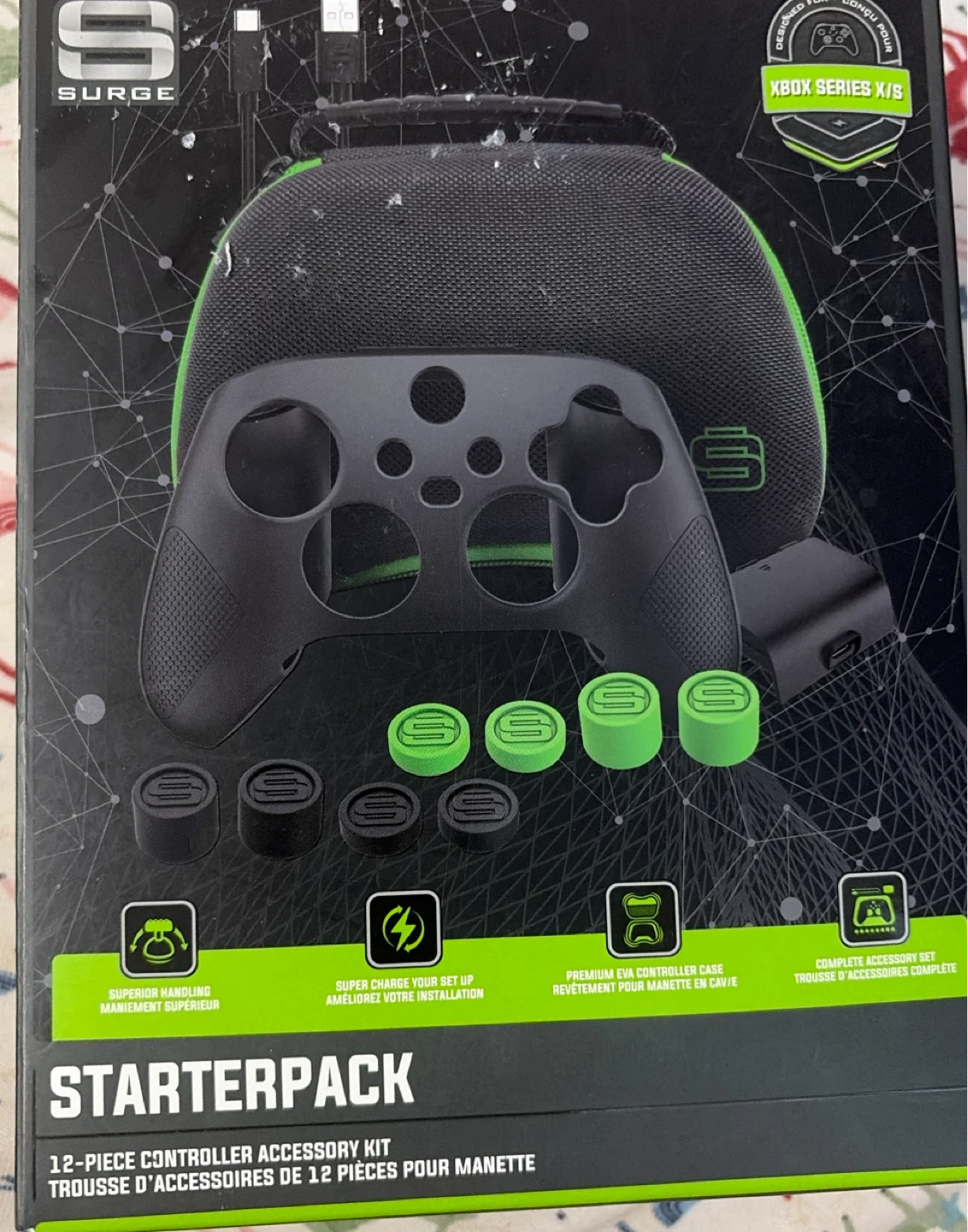 12-Piece Controller Accessory Kit for Xbox Series X/S