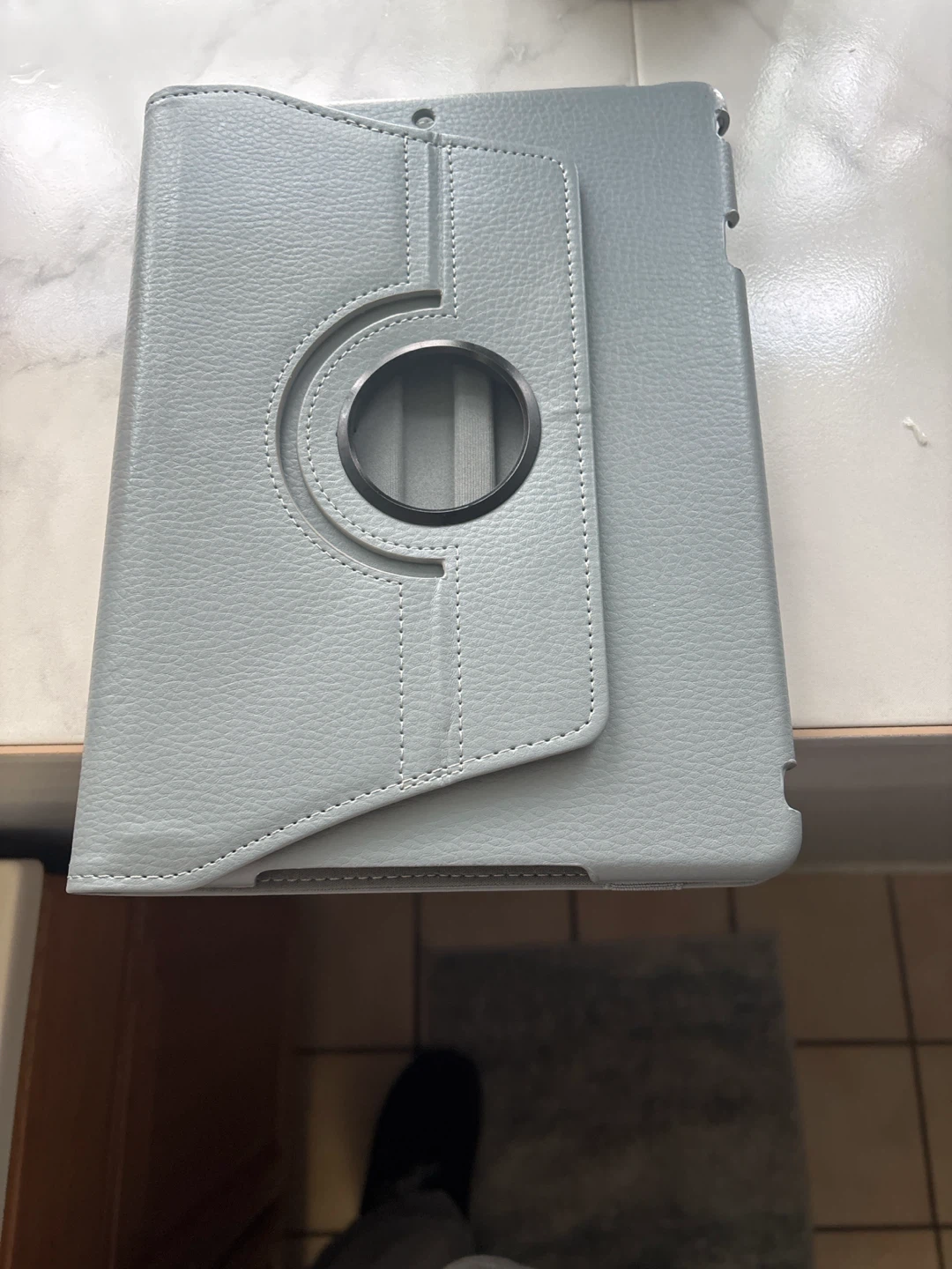 Finite "Be Different, Be Finite" Rotating Tablet Case - Gray