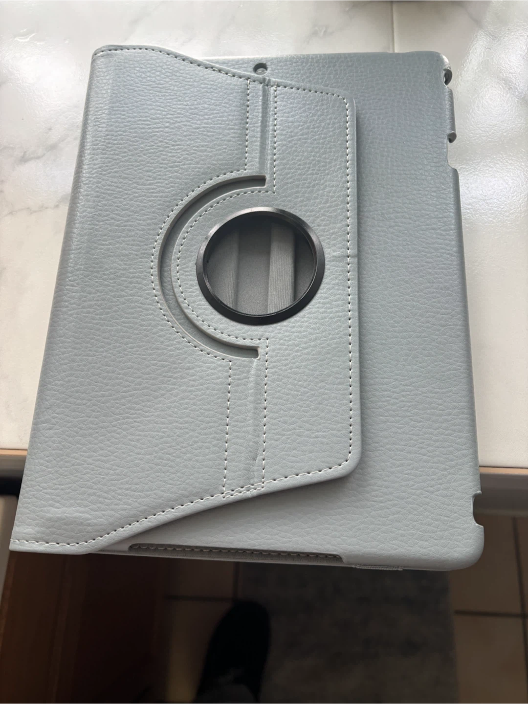Finite "Be Different, Be Finite" Rotating Tablet Case - Gray - photo 2
