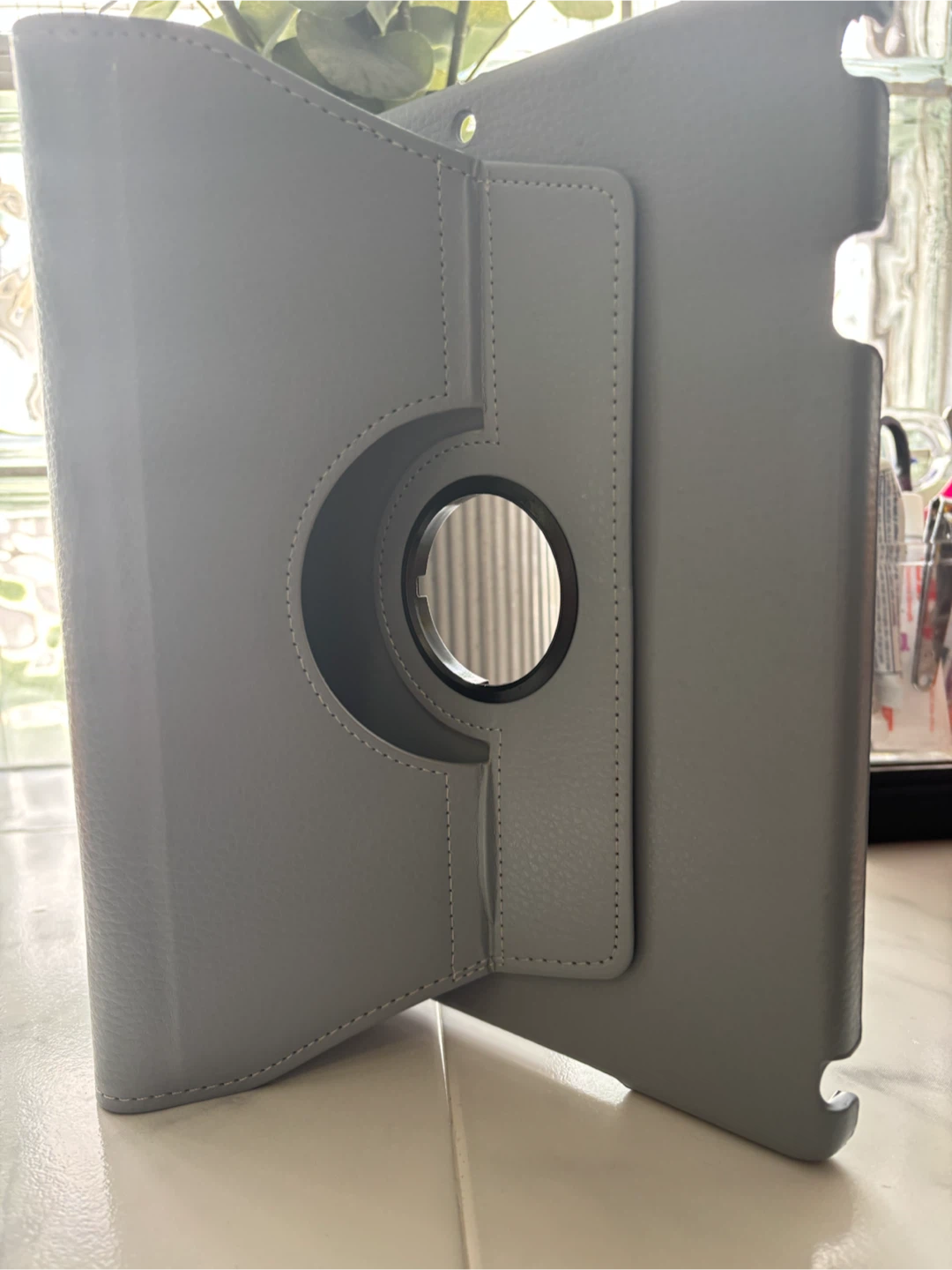 Finite "Be Different, Be Finite" Rotating Tablet Case - Gray - photo 3
