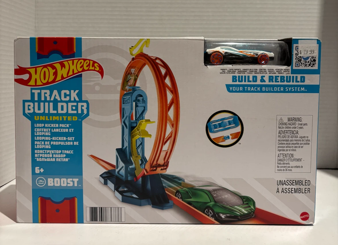 Hot Wheels Track Builder Unlimited Loop Kicker Pack
