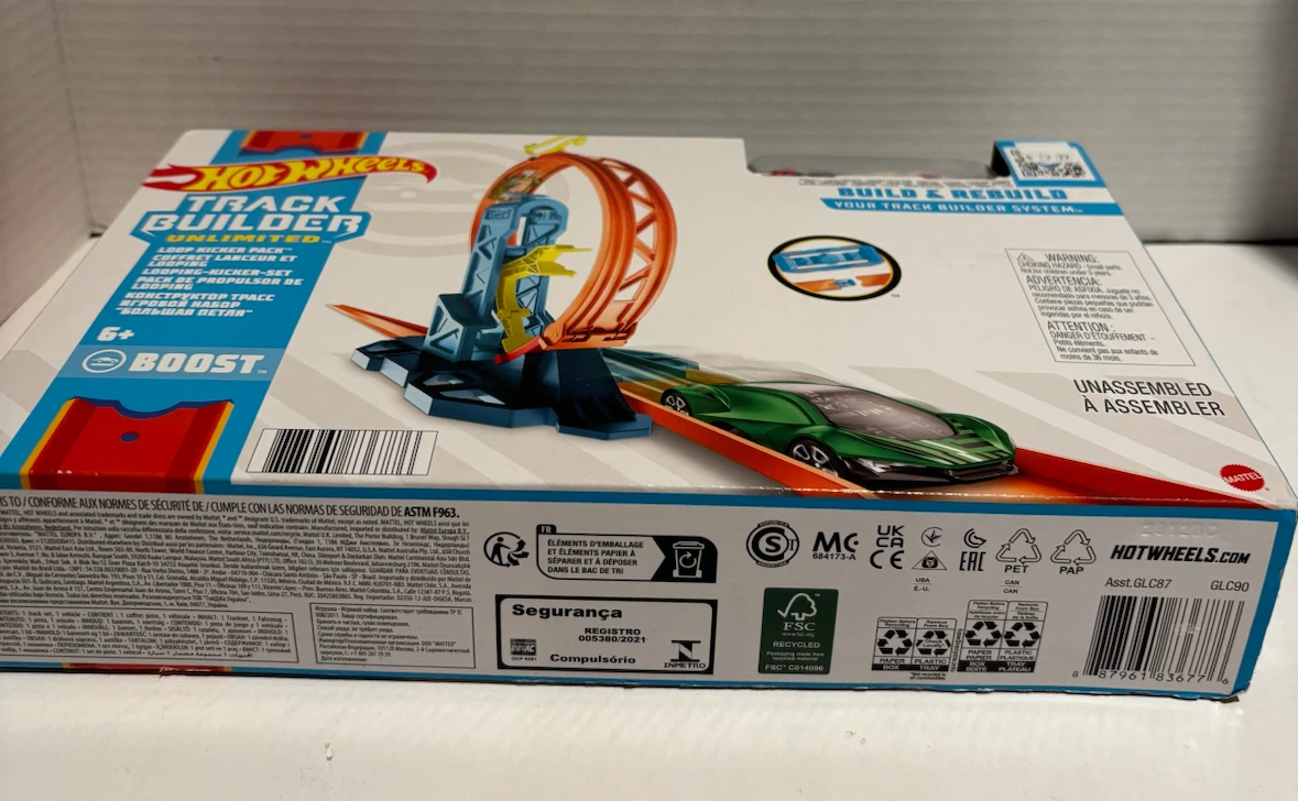 Hot Wheels Track Builder Unlimited Loop Kicker Pack - photo 2
