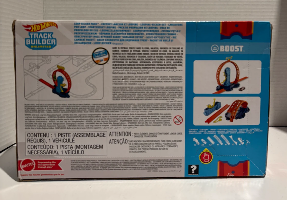 Hot Wheels Track Builder Unlimited Loop Kicker Pack - photo 3
