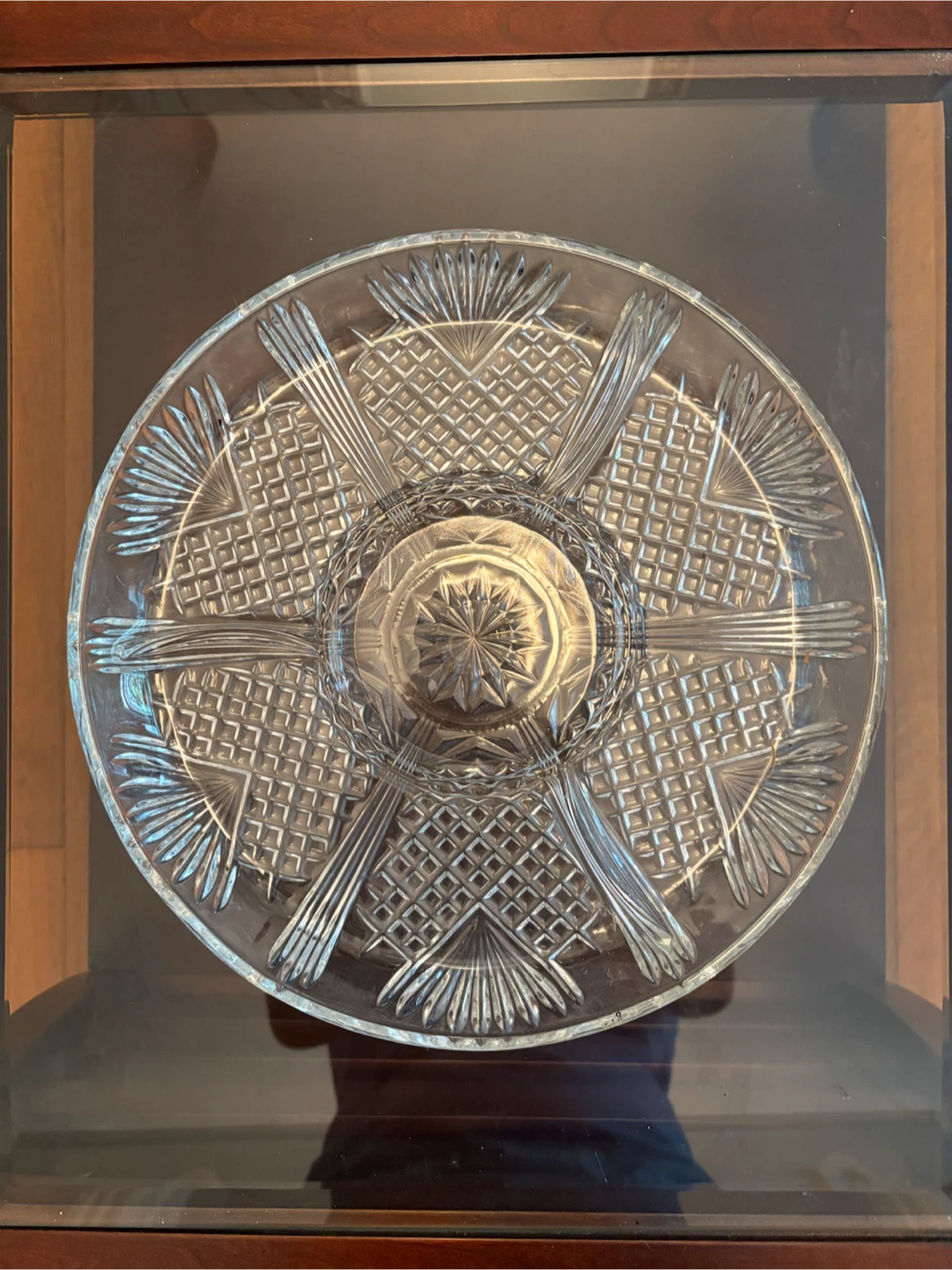 Crystal Serving Platter
