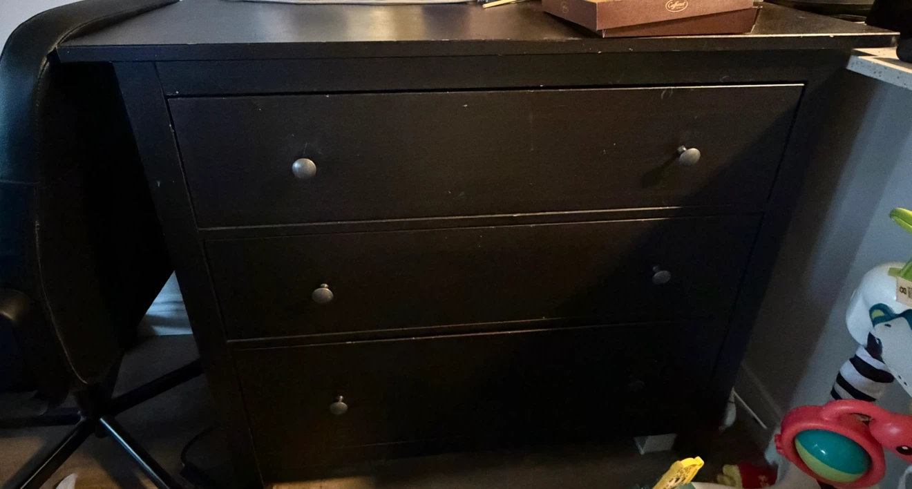 3 Drawer Dresser