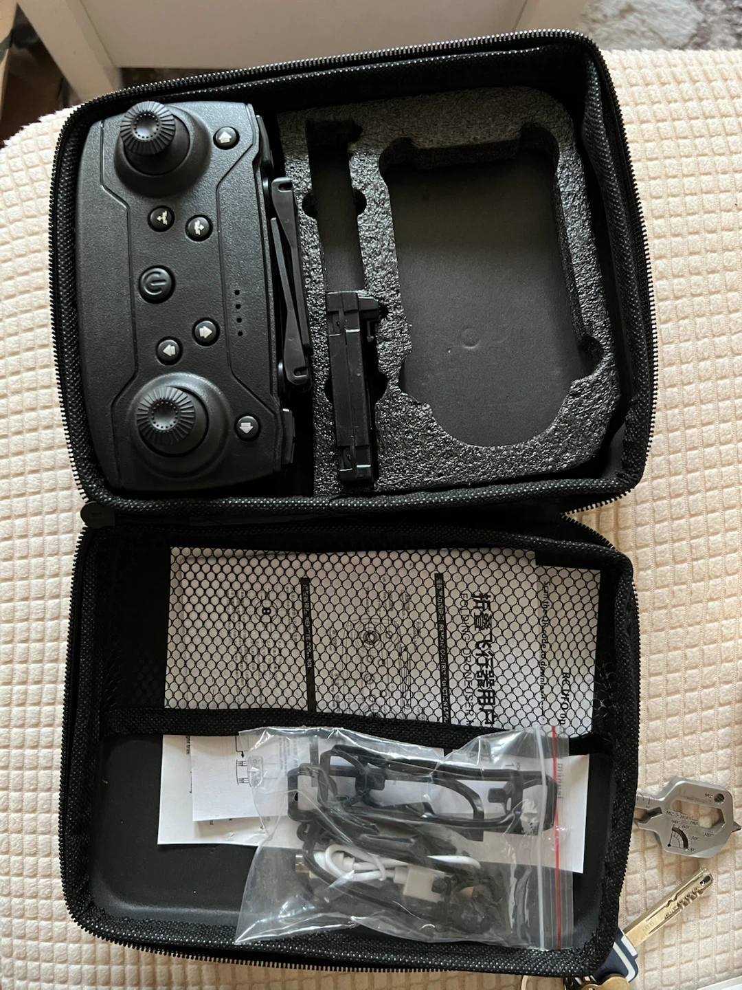RC UFO Folding Drone with Remote Control