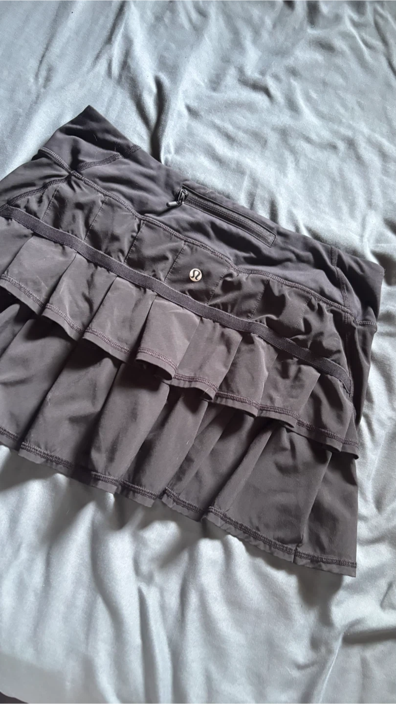 Lululemon Running Skirt Black Size 6