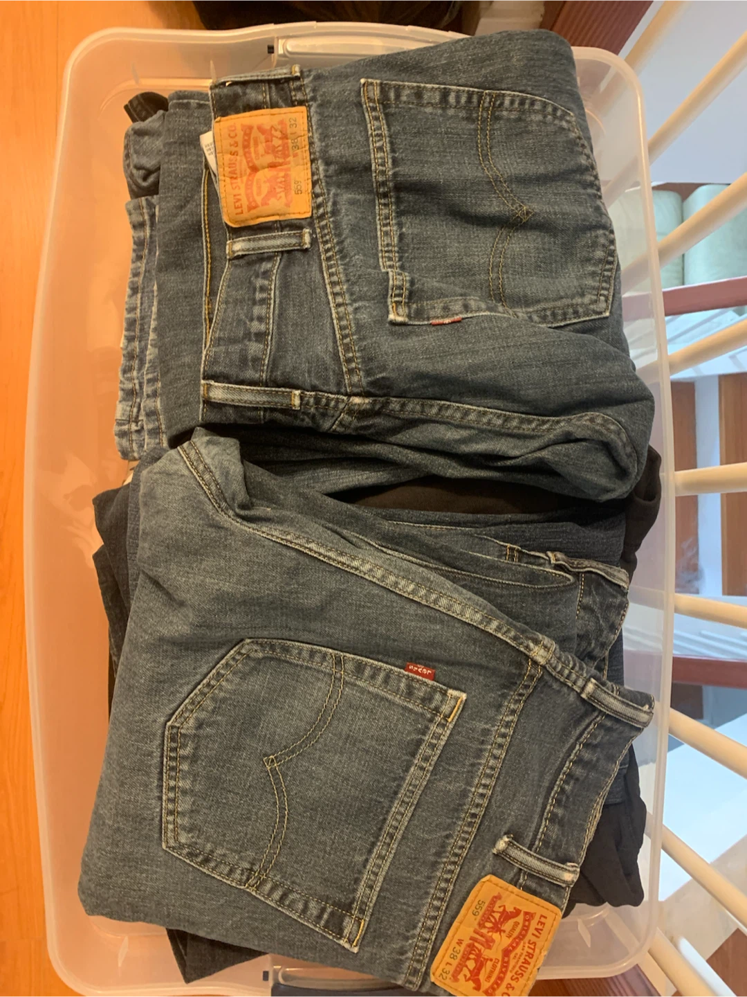 Jeans and other men’s shirts