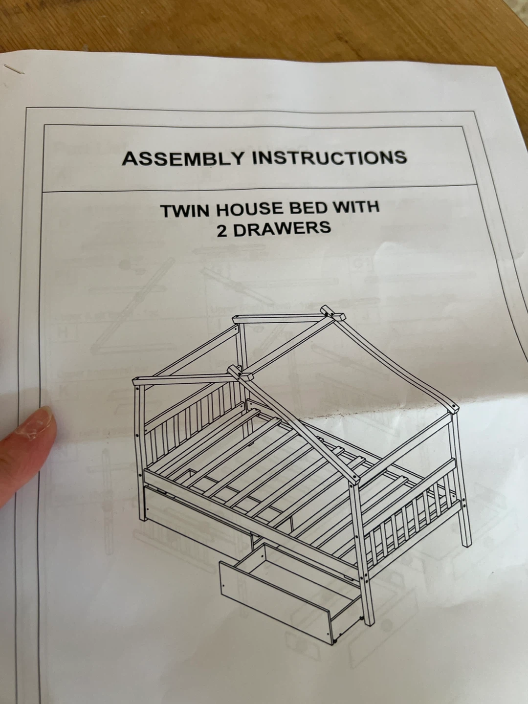Twin House Bed Frame - photo 3