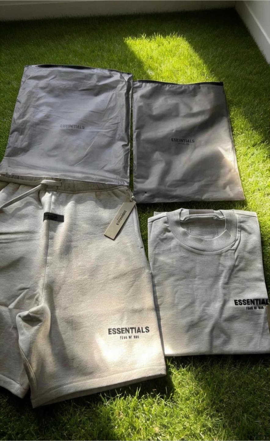 Fear of God Essentials T-Shirt and Shorts Set