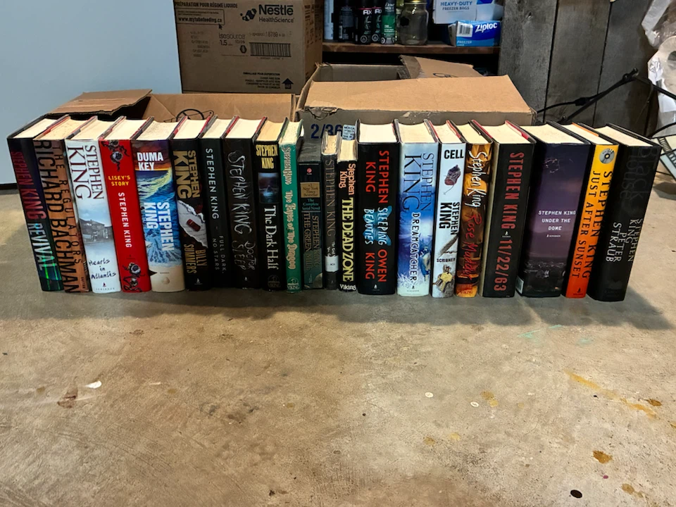 Stephen King & Robert Ludlum Book Collection - photo 4