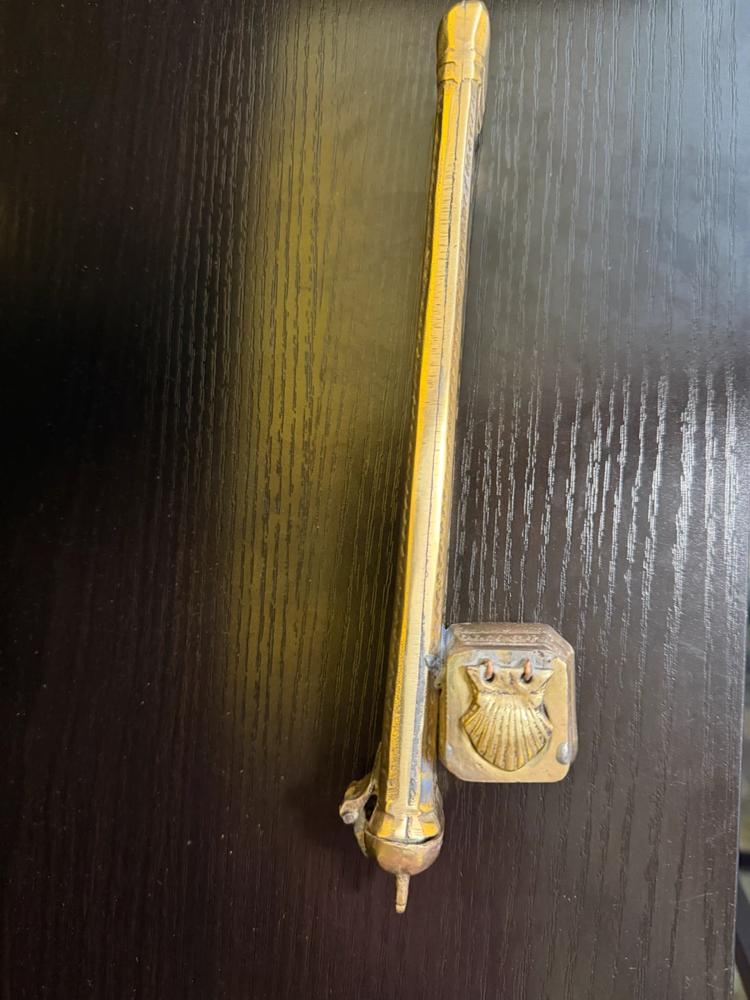 antique brass scribe's set - photo 4