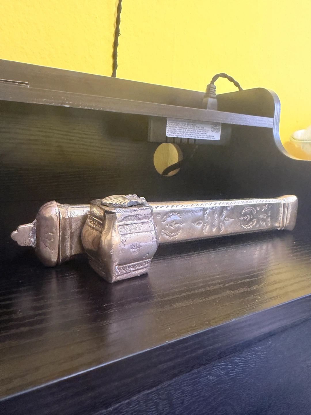 antique brass scribe's set - photo 5