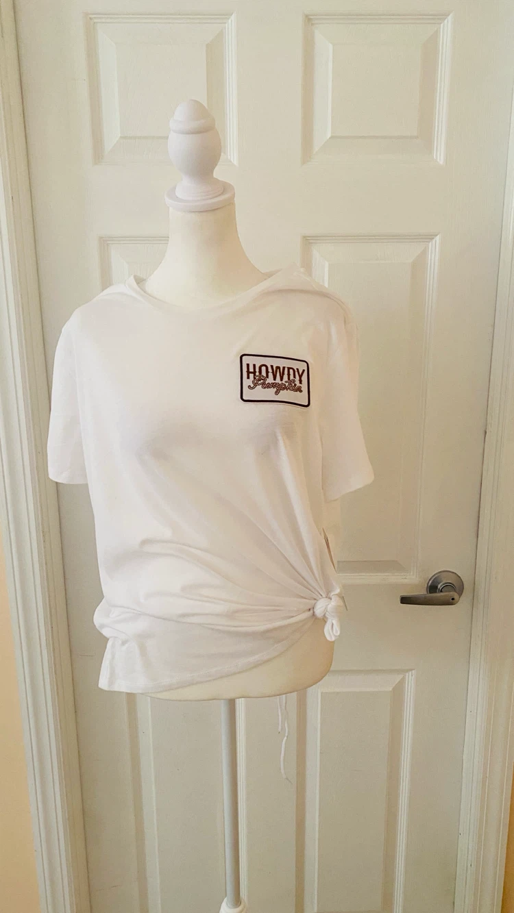 Tee size large
