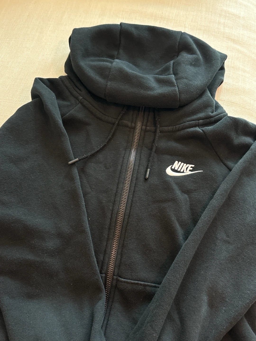 Nike Black Zip-Up Hoodie - photo 2