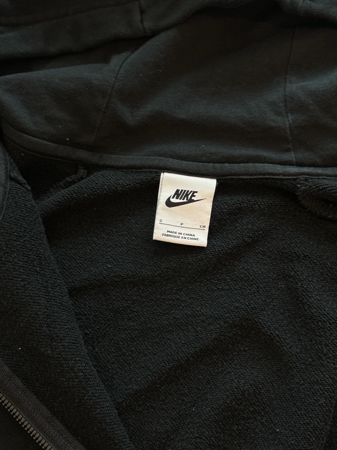 Nike Black Zip-Up Hoodie - photo 3