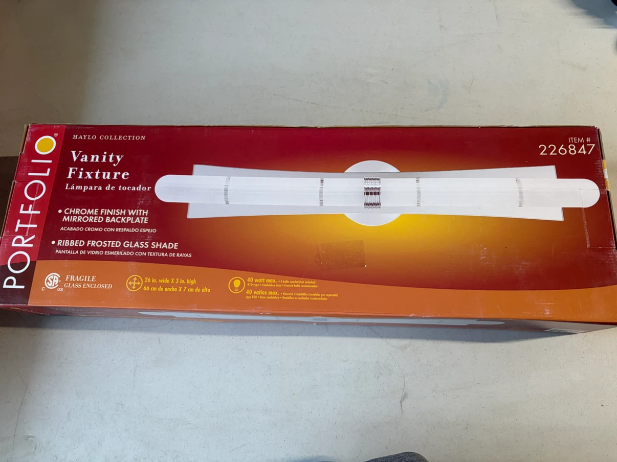 Box of 4!! Portfolio Vanity Fixtures - photo 4