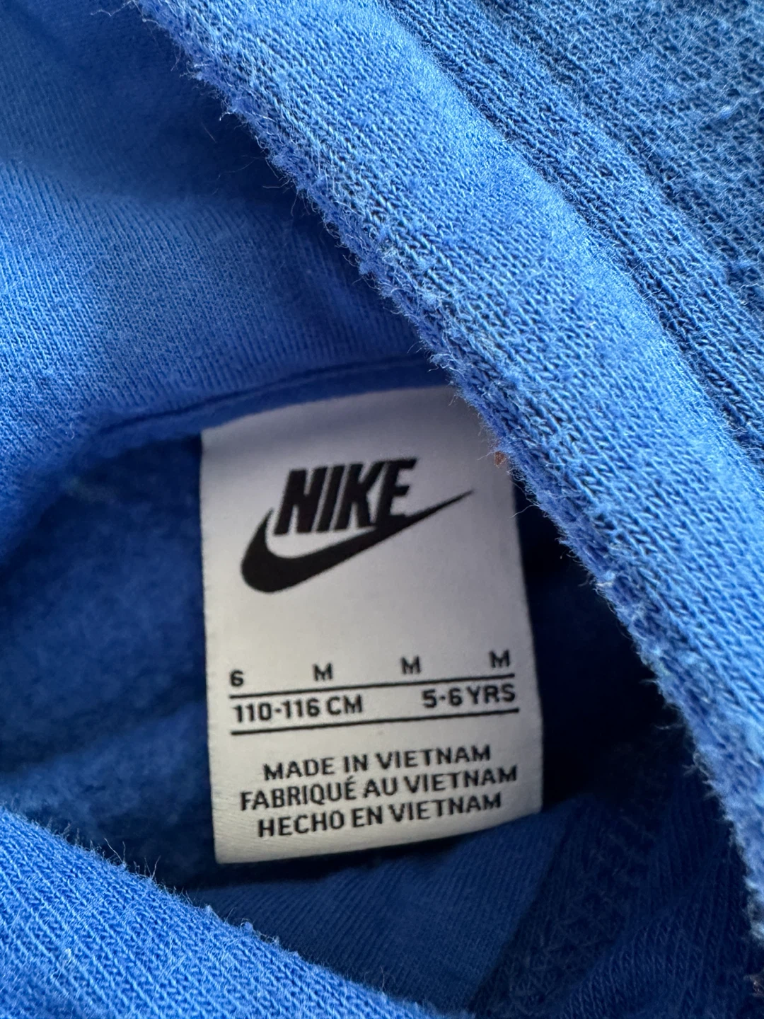 Nike Blue Hoodie Pullover 5-6YRS - photo 2