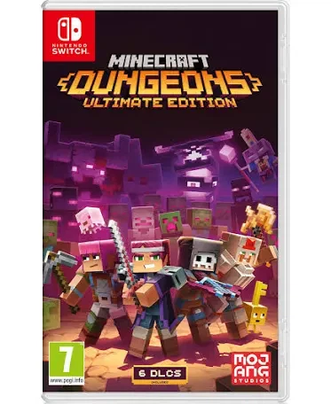 Nintendo Switch Minecraft Dungeons Ultimate Edition Game