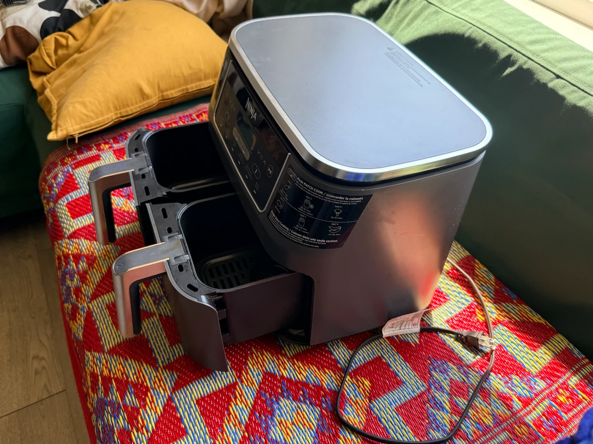 Ninja Dual Air Fryer (100% Halal Used) - photo 4