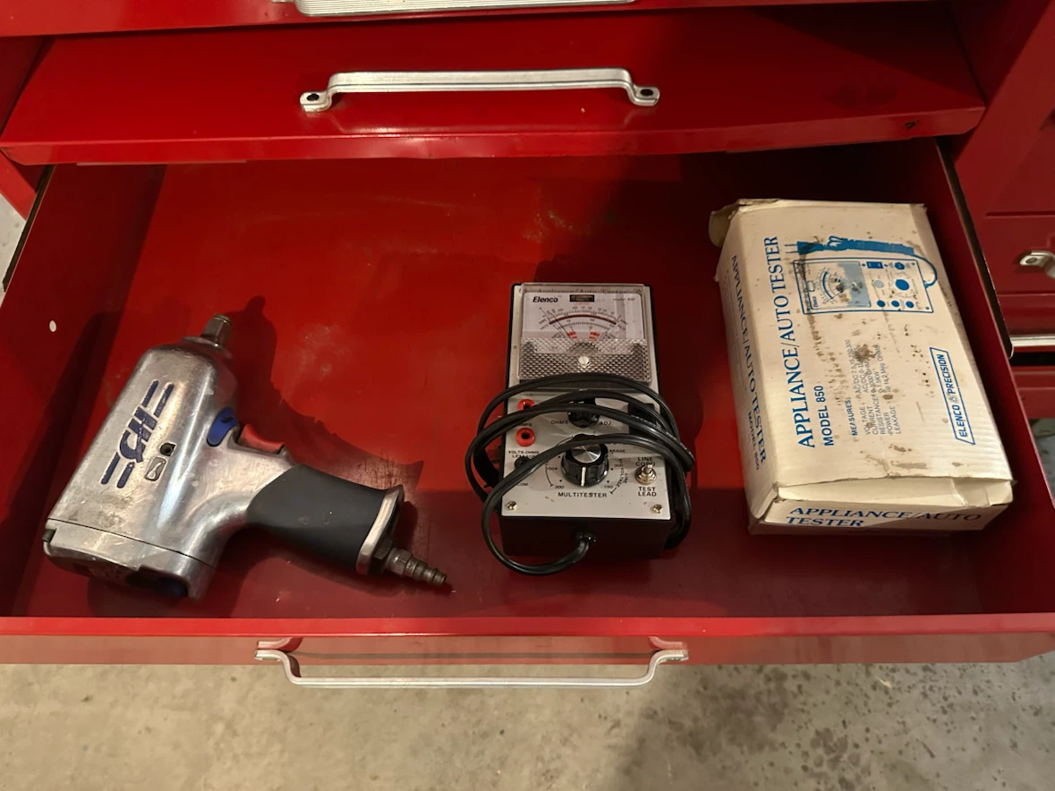Toolbox. Heavy Duty on Wheels with Tools - photo 5
