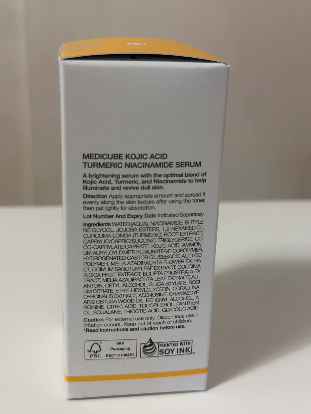 medicube Kojic Acid Turmeric Niacinamide Serum 30ml - photo 3