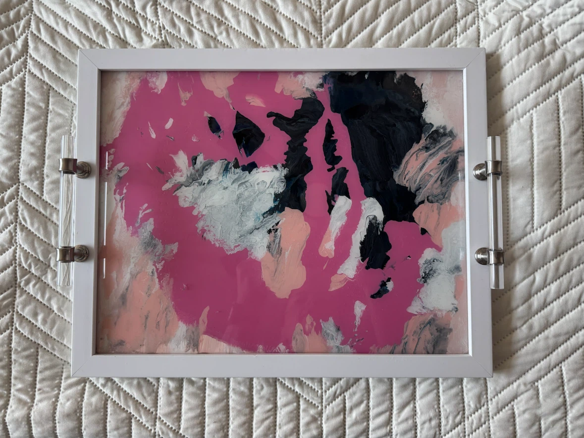 ARTtrakys Custom Resin Serving Tray