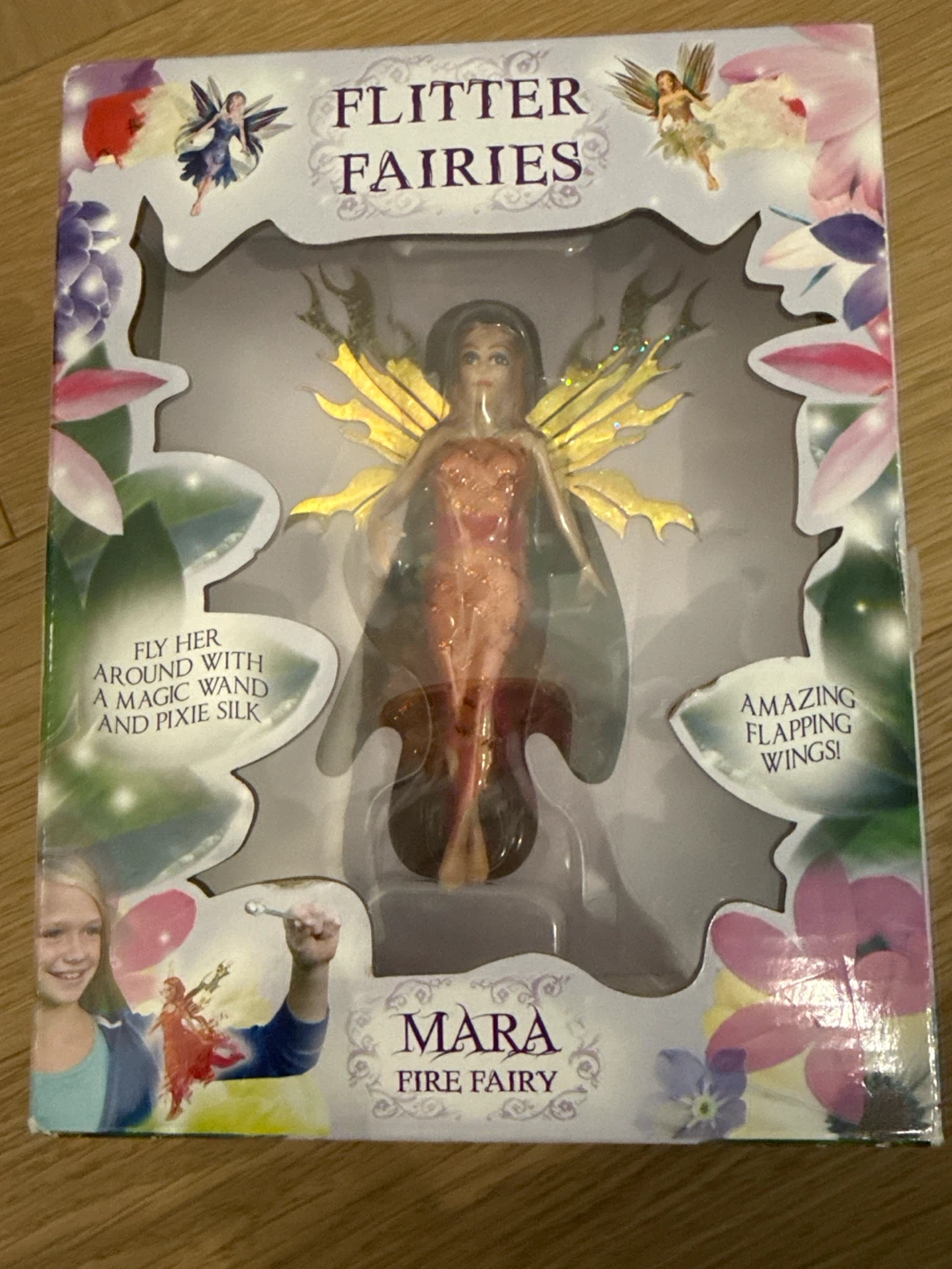 Flitter Fairies Mara Fire Fairy Toy