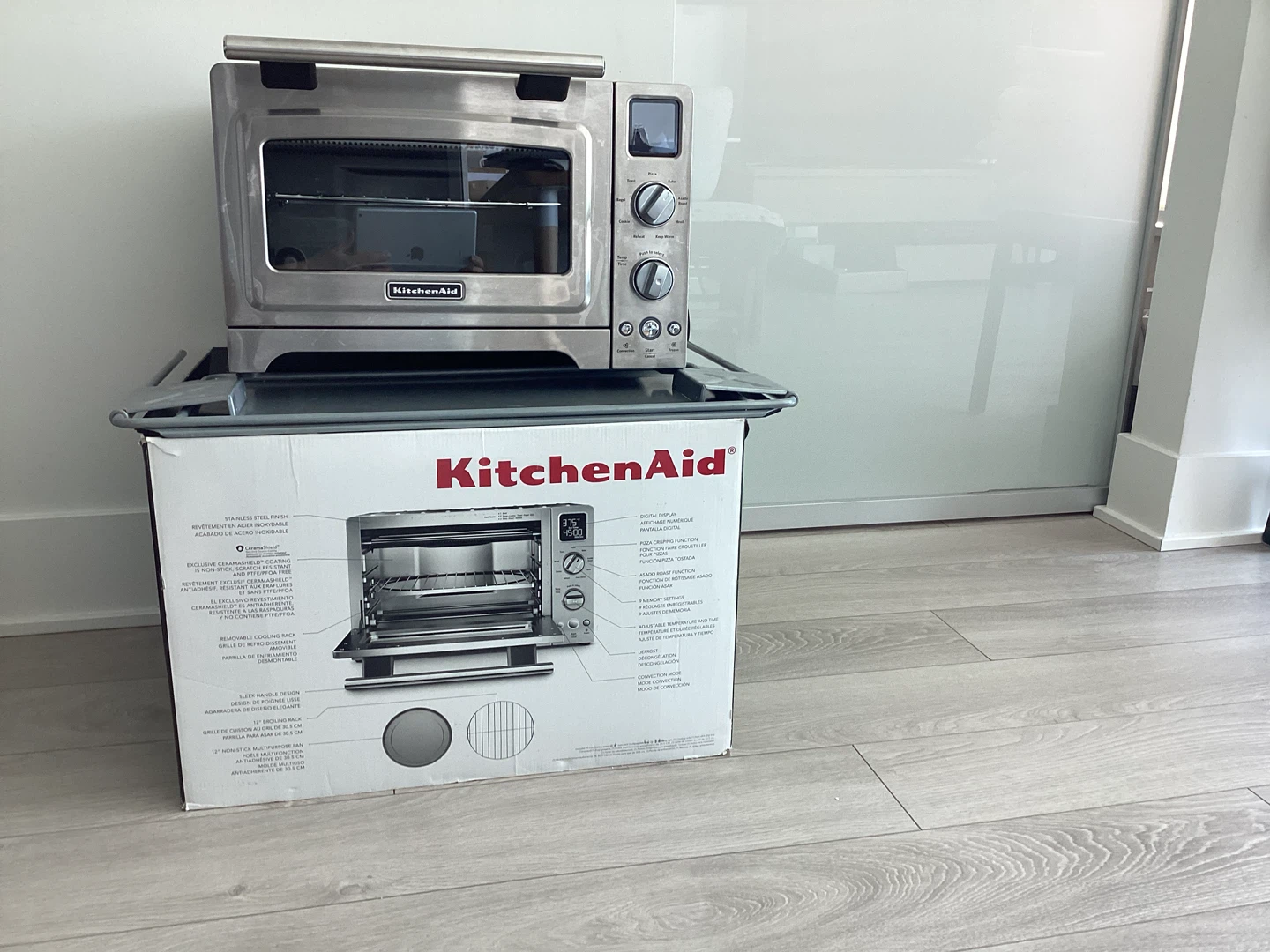 Kitchen Aid counter top convection oven - photo 2