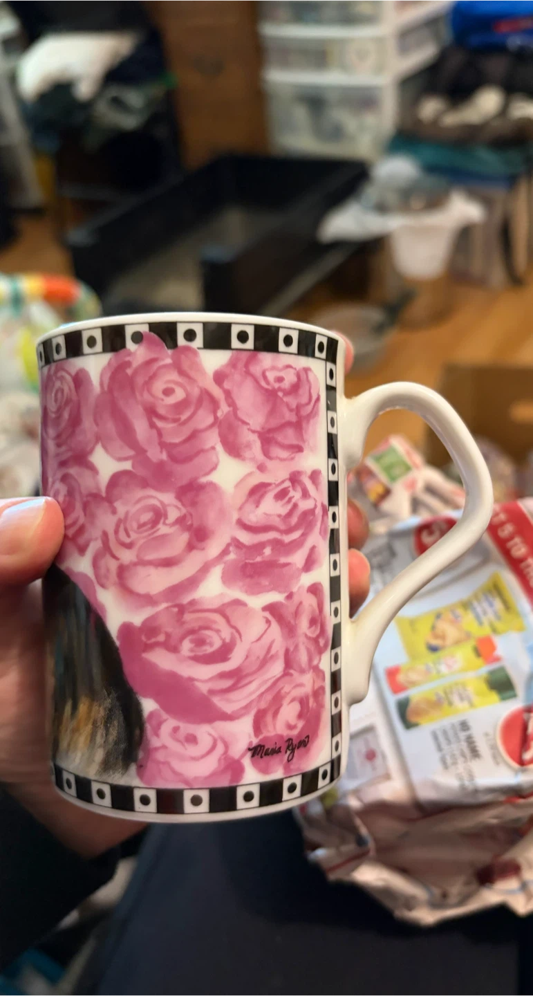 Home Styles Cat & Rose Mug - photo 2
