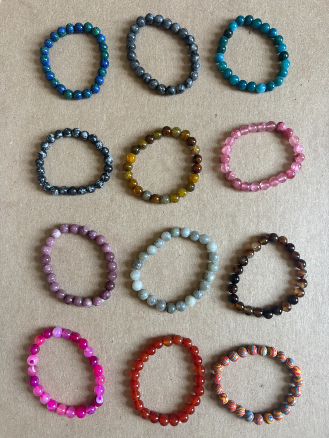 Assorted Beaded Bracelets