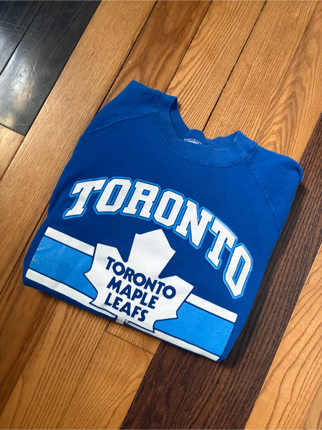 Vintage 1988 Toronto Maple Leafs crewneck L 80s NHL - photo 4