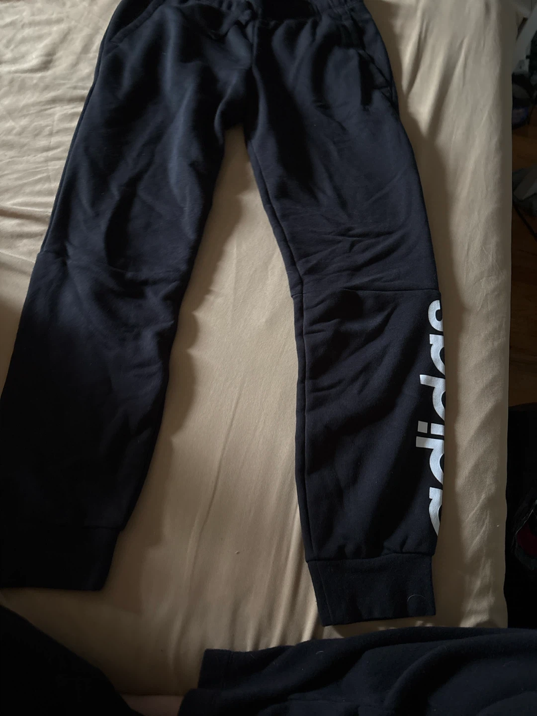 Adidas Black Joggers Sweatpants