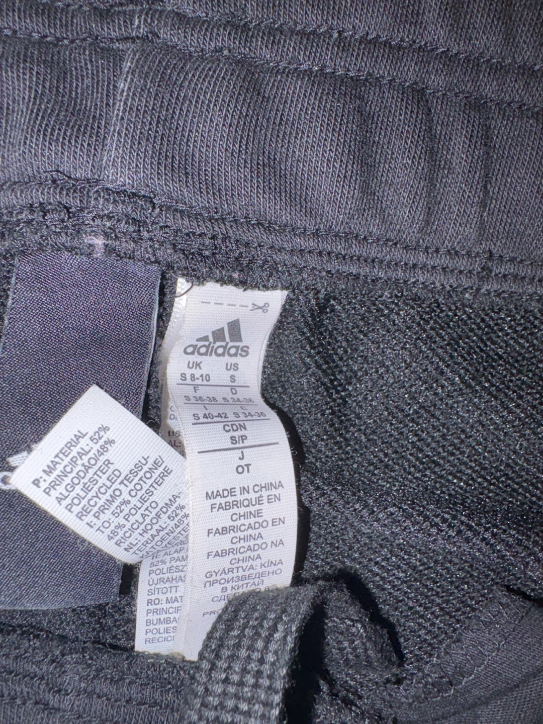 Adidas Black Joggers Sweatpants - photo 3