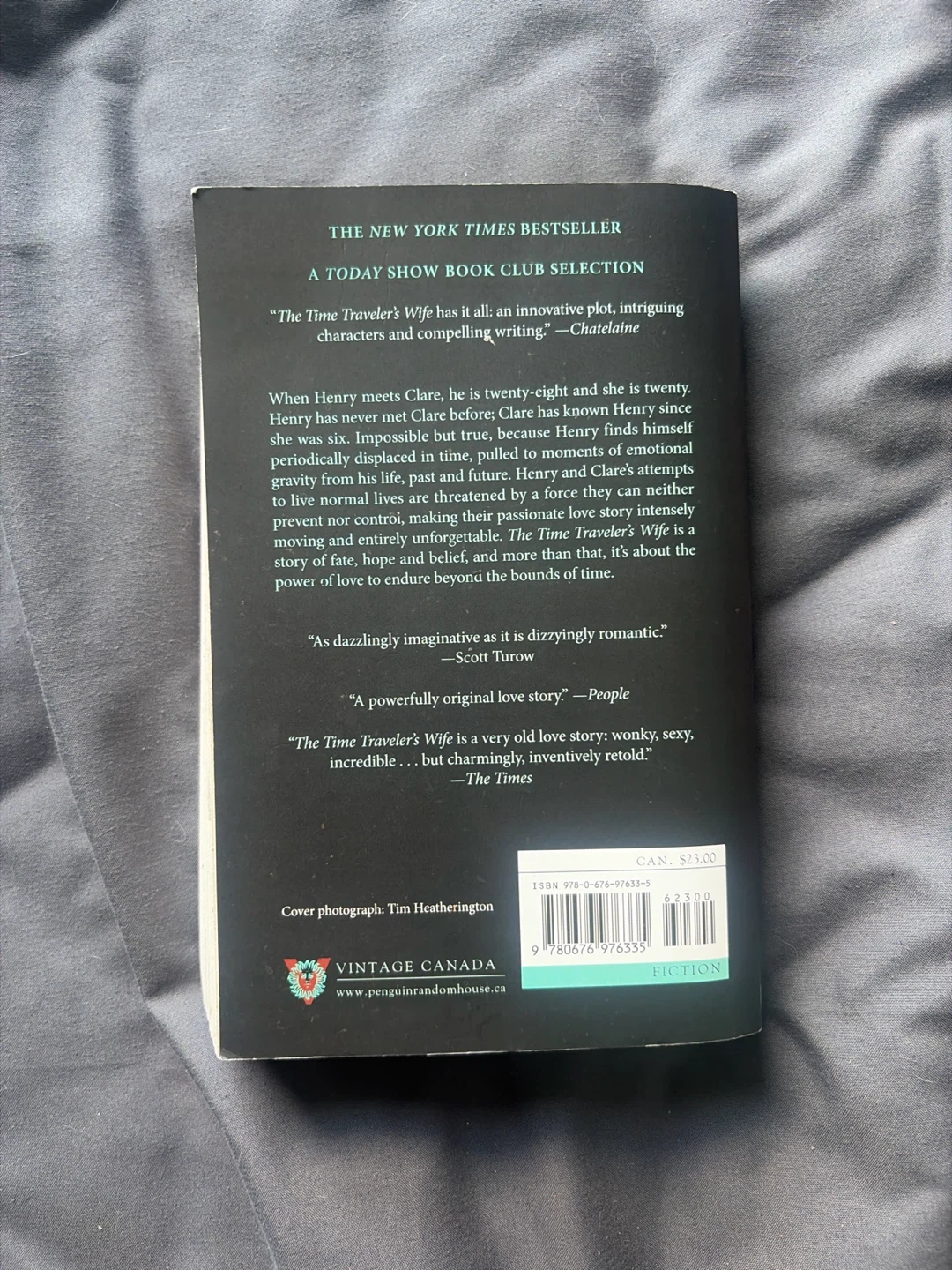 The Time Traveler's Wife Novel by Audrey Niffenegger - photo 2